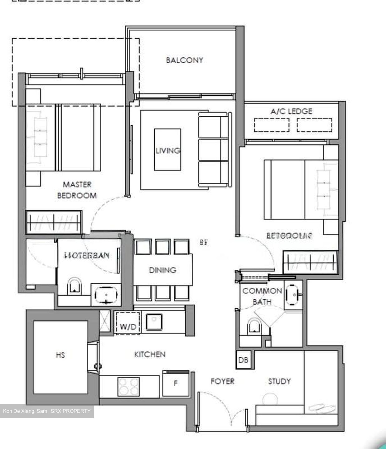 The Hillshore (D5), Condominium #554634761